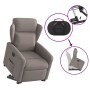 Sillón eléctrico reclinable elevable de tela gris taupe de , Sillones - Ref: Foro24-3303161, Precio: 336,63 €, Descuento: %