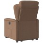 Sillón de masaje eléctrico reclinable elevable tela marrón by , Armchairs - Ref: Foro24-3303168, Price: 318,34 €, Discount: %