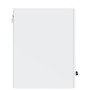 Armario de pared de cocina Kalmar blanca de alto brillo von , Küchenschränke - Ref: Foro24-853599, Preis: 65,18 €, Rabatt: %