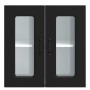 Armario pared cocina puerta de cristal Kalmar negra von , Küchenschränke - Ref: Foro24-853668, Preis: 62,10 €, Rabatt: %