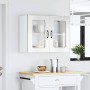 Armario pared cocina puerta cristal Kalmar blanca alto brillo von , Küchenschränke - Ref: Foro24-853609, Preis: 102,86 €, Rab...