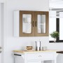 Armario pared cocina puerta de cristal Kalmar roble marrón von , Küchenschränke - Ref: Foro24-853614, Preis: 90,48 €, Rabatt: %