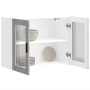 Armario de pared para cocina puerta cristal Porto gris sonoma von , Küchenschränke - Ref: Foro24-854093, Preis: 90,58 €, Raba...