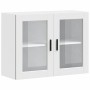 Armario de pared para cocina con puerta de cristal Porto blanco von , Küchenschränke - Ref: Foro24-854087, Preis: 91,78 €, Ra...