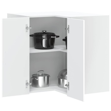 Mueble de cocina esquina pared Lucca madera ingeniería blanca von , Küchenschränke - Ref: Foro24-853857, Preis: 84,69 €, Raba...