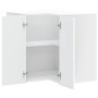 Mueble de cocina esquina pared Lucca madera ingeniería blanca von , Küchenschränke - Ref: Foro24-853857, Preis: 84,69 €, Raba...
