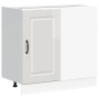 Mueble bajo cocina Kalmar madera ingeniería blanca alto brillo von , Küchenschränke - Ref: Foro24-854320, Preis: 93,46 €, Rab...