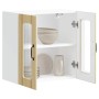 Armario pared cocina puerta de cristal Lucca roble sonoma von , Küchenschränke - Ref: Foro24-853910, Preis: 68,76 €, Rabatt: %