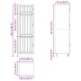 Mueble de cocina Lucca de madera contrachapada roble artesanal von , Küchenschränke - Ref: Foro24-853876, Preis: 201,63 €, Ra...