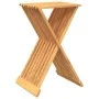 Folding stool solid teak wood 40x32.5x70 cm by vidaXL, Folding stools and chairs - Ref: Foro24-316164, Price: 77,68 €, Discou...