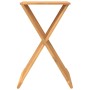 Folding stool solid teak wood 40x32.5x70 cm by vidaXL, Folding stools and chairs - Ref: Foro24-316164, Price: 82,49 €, Discou...