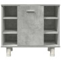 Set muebles de baño 2 piezas madera contrachapada gris hormigón von , Badezimmermöbel - Ref: Foro24-3324855, Preis: 174,08 €,...