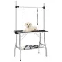 Adjustable Dog Grooming Table with 2 Ties and Basket by vidaXL, Pet hygiene products - Ref: Foro24-171069, Price: 139,38 €, D...