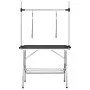 Adjustable Dog Grooming Table with 2 Ties and Basket by vidaXL, Pet hygiene products - Ref: Foro24-171069, Price: 139,38 €, D...