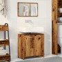 Mueble de baño con espejo de madera antigua madera ingeniería by , Bathroom furniture - Ref: Foro24-856042, Price: 75,55 €, D...