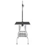 Adjustable Dog Grooming Table with 2 Ties and Basket by vidaXL, Pet hygiene products - Ref: Foro24-171069, Price: 139,38 €, D...