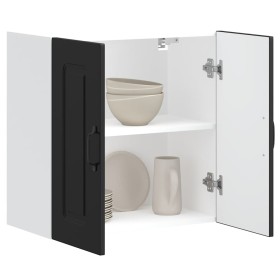Armario de pared para cocina Kalmar madera de ingeniería negra von , Küchenschränke - Ref: Foro24-853578, Preis: 60,79 €, Rab...