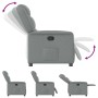 Sillón reclinable de tela gris claro by , Armchairs - Ref: Foro24-4015596, Price: 194,57 €, Discount: %