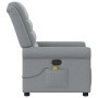 Sillón reclinable de masaje de tela gris claro von , Sessel - Ref: Foro24-4015646, Preis: 216,81 €, Rabatt: %
