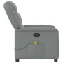 Sillón reclinable de masaje de tela gris claro von , Sessel - Ref: Foro24-4015606, Preis: 197,17 €, Rabatt: %