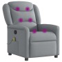 Sillón reclinable de masaje de tela gris claro von , Sessel - Ref: Foro24-4015606, Preis: 197,17 €, Rabatt: %