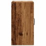 Armario pared madera ingeniería envejecida 60x31x60 cm by , Lockers and storage cabinets - Ref: Foro24-857071, Price: 57,75 €...