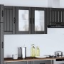 Armario pared cocina puerta de cristal Lucca negra von , Küchenschränke - Ref: Foro24-853848, Preis: 91,61 €, Rabatt: %