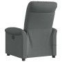 Sillón de masaje reclinable de tela gris oscuro by , Armchairs - Ref: Foro24-4015627, Price: 198,02 €, Discount: %