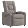 Sillón de masaje reclinable de tela gris taupé by , Armchairs - Ref: Foro24-4015633, Price: 212,02 €, Discount: %