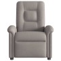 Sillón de masaje reclinable de tela gris taupé by , Armchairs - Ref: Foro24-4015633, Price: 212,02 €, Discount: %