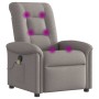 Sillón de masaje reclinable de tela gris taupé by , Armchairs - Ref: Foro24-4015633, Price: 212,02 €, Discount: %
