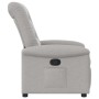 Sillón reclinable de tela gris nube by , Armchairs - Ref: Foro24-4015625, Price: 205,08 €, Discount: %