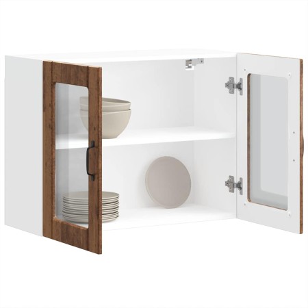 Armario pared cocina puerta de cristal Lucca madera vieja von , Küchenschränke - Ref: Foro24-853855, Preis: 88,94 €, Rabatt: %