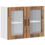 Armario pared cocina puerta de cristal Lucca madera vieja von , Küchenschränke - Ref: Foro24-853855, Preis: 88,94 €, Rabatt: %