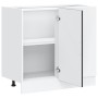 Mueble bajo para fregadero de madera de ingeniería negra von , Küchenschränke - Ref: Foro24-854290, Preis: 77,86 €, Rabatt: %