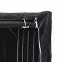 Leñero cubierta lluvia 100x60x200 cm acero galvanizado von , Brennholztaschen und -halter - Ref: Foro24-4104949, Preis: 84,37...