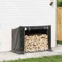Leñero cubierta lluvia 151x80,5x110,5 cm acero galvanizado de , Bolsas y soportes de leña - Ref: Foro24-4104942, Precio: 94,07 €