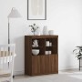 Aparador madera de ingeniería marrón roble 81x37x100 cm von , Schließfächer und Lagerschränke - Ref: Foro24-3318623, Preis: 1...