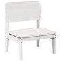 Silla de jardín madera maciza de pino blanco 60x52,5x72 cm von , Gartenstühle - Ref: Foro24-859318, Preis: 66,54 €, Rabatt: %
