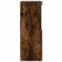Aparador de madera de ingeniería roble ahumado 81x37x100 cm by , Lockers and storage cabinets - Ref: Foro24-3318621, Price: 1...