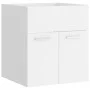 White plywood sink cabinet 41x38.5x46 cm by vidaXL, Bathroom furniture - Ref: Foro24-804638, Price: 37,12 €, Discount: %