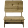 Silla de jardín madera de pino impregnada 60x64x70,5 cm von , Gartenstühle - Ref: Foro24-859311, Preis: 76,75 €, Rabatt: %
