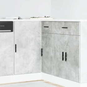 Mueble bajo para fregadero de madera ingeniería gris hormigón von , Küchenschränke - Ref: Foro24-854292, Preis: 73,53 €, Raba...