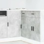 Mueble bajo para fregadero de madera ingeniería gris hormigón von , Küchenschränke - Ref: Foro24-854292, Preis: 73,63 €, Raba...