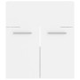Armario para lavabo madera contrachapada blanco 41x38,5x46 cm de vidaXL, Muebles de baño - Ref: Foro24-804638, Precio: 40,47 ...
