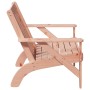 Silla adirondack de jardín madera maciza douglas 75x77x77 cm by , Garden chairs - Ref: Foro24-859330, Price: 74,19 €, Discoun...