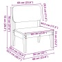 Sillas de jardín 2 uds 60x52,5x72 cm madera de pino impregnada von , Gartenstühle - Ref: Foro24-859326, Preis: 114,96 €, Raba...