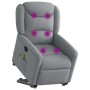 Sillón de masaje reclinable de pie de tela gris claro von , Sessel - Ref: Foro24-3303204, Preis: 264,39 €, Rabatt: %