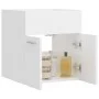 White plywood sink cabinet 41x38.5x46 cm by vidaXL, Bathroom furniture - Ref: Foro24-804638, Price: 37,12 €, Discount: %