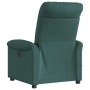 Sillón reclinable de masaje eléctrico tela verde oscuro de , Sillones - Ref: Foro24-3303250, Precio: 254,32 €